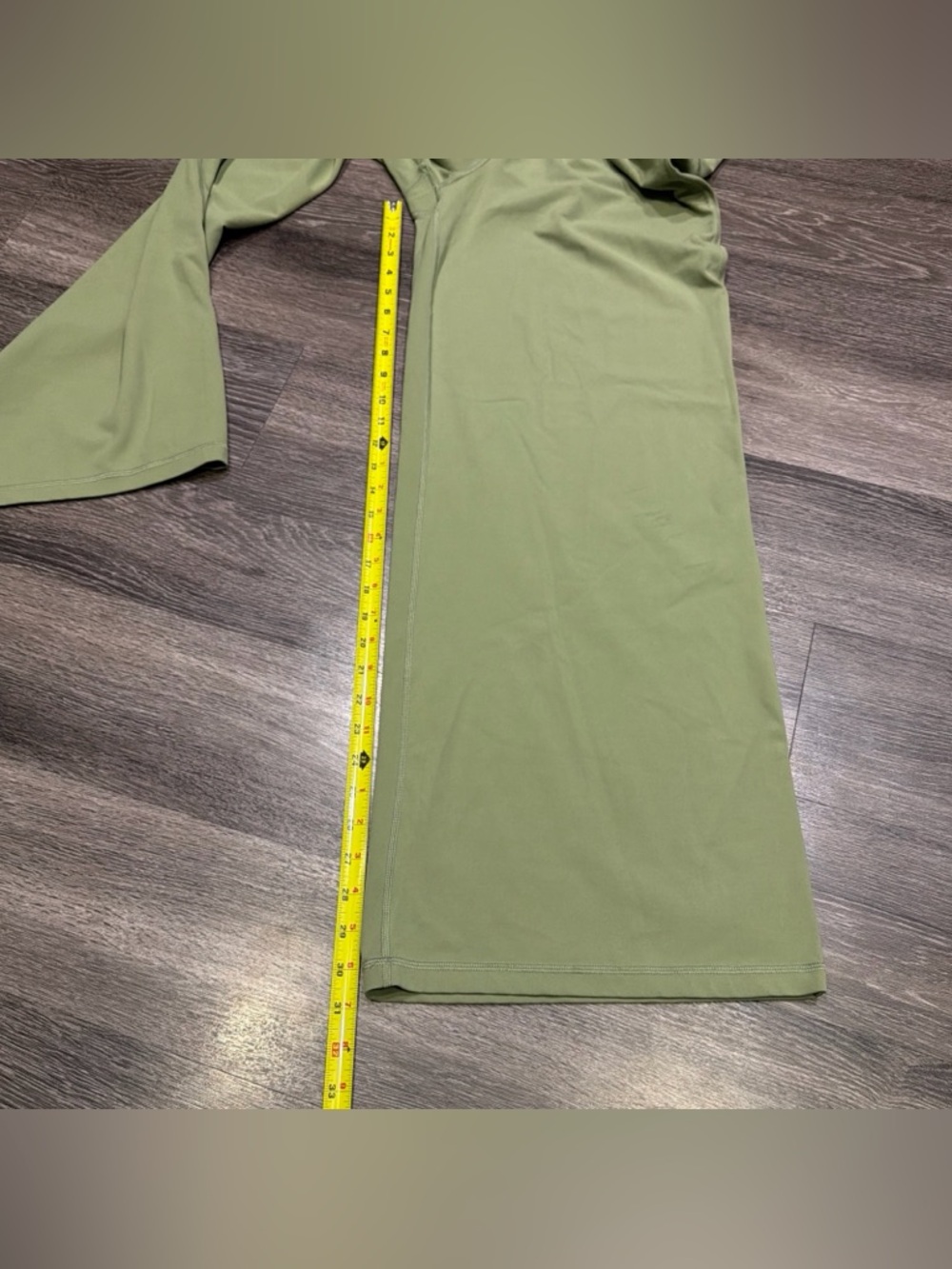 Athleta Elation Wide Leg Pant Yoga Gym Matcha Green Women’s Extra Large - Picture 6 of 6